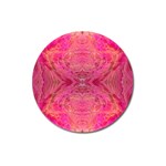Pink Pour  Magnet 3  (Round)