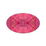 Pink Pour  Sticker Oval (100 pack)