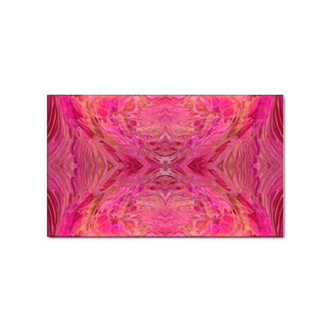 Pink Pour  Sticker Rectangular (10 pack) from ArtsNow.com Front
