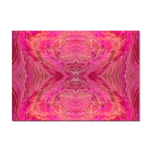 Pink Pour  Sticker A4 (100 pack) from ArtsNow.com Front