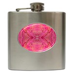Pink Pour  Hip Flask (6 oz)