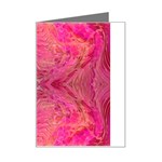Pink Pour  Mini Greeting Card