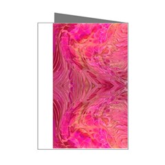 Pink Pour  Mini Greeting Card from ArtsNow.com Right