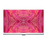 Pink Pour  Business Card Holder
