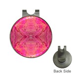 Pink Pour  Hat Clips with Golf Markers