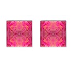 Pink Pour  Cufflinks (Square)