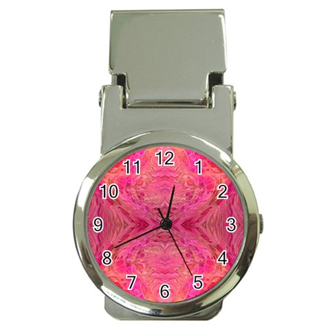 Pink Pour  Money Clip Watches from ArtsNow.com Front