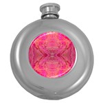 Pink Pour  Round Hip Flask (5 oz)