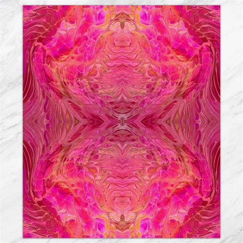 Pink Pour  Canvas 8  x 10  from ArtsNow.com 8.15 x9.66  Canvas - 1
