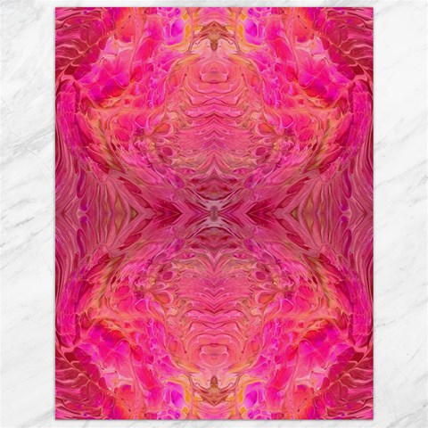 Pink Pour  Canvas 12  x 16  from ArtsNow.com 11.86 x15.41  Canvas - 1