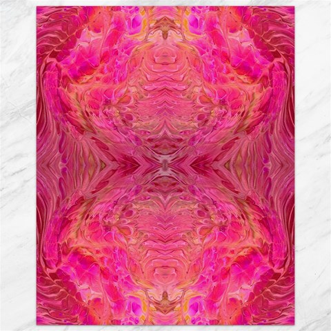 Pink Pour  Canvas 16  x 20  from ArtsNow.com 15.75 x19.29  Canvas - 1