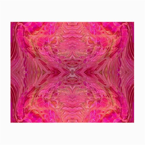 Pink Pour  Small Glasses Cloth (2 Sides) from ArtsNow.com Front