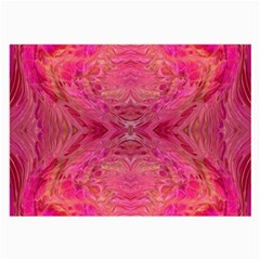 Pink Pour  Large Glasses Cloth (2 Sides) from ArtsNow.com Back