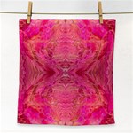 Pink Pour  Face Towel