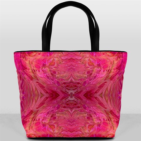 Pink Pour  Bucket Bag from ArtsNow.com Front