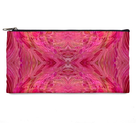 Pink Pour  Pencil Cases from ArtsNow.com Front