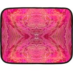 Pink Pour  35 x27  Two Sides Fleece Blanket (Mini)