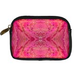 Pink Pour  Digital Camera Leather Case