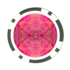Pink Pour  Poker Chip Card Guard (10 pack) from ArtsNow.com Back