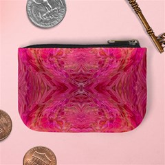 Pink Pour  Mini Coin Purse from ArtsNow.com Back