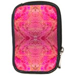 Pink Pour  Compact Camera Leather Case