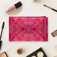 Pink Pour  Cosmetic Bag (Medium) from ArtsNow.com Back