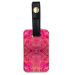 Pink Pour  Luggage Tag (one side)