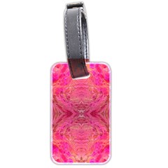 Pink Pour  Luggage Tag (two sides) from ArtsNow.com Back