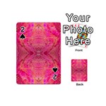 Pink Pour  Playing Cards 54 Designs (Mini)
