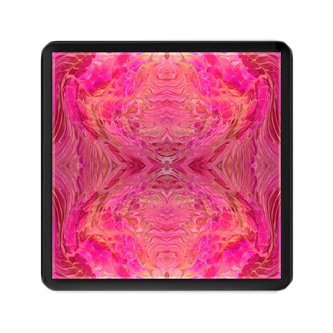 Pink Pour  Memory Card Reader (Square) from ArtsNow.com Front