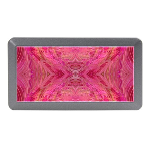 Pink Pour  Memory Card Reader (Mini) from ArtsNow.com Front