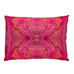 Pink Pour  Pillow Case (Two Sides) from ArtsNow.com Back