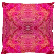 Pink Pour  Large Cushion Case (Two Sides) from ArtsNow.com Back