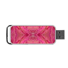 Pink Pour  Portable USB Flash (Two Sides) from ArtsNow.com Back