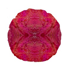 Pink Pour  Standard 15  Premium Round Cushions from ArtsNow.com Back