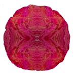 Pink Pour  Large 18  Premium Round Cushions