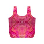 Pink Pour  Full Print Recycle Bag (S)