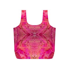 Pink Pour  Full Print Recycle Bag (S) from ArtsNow.com Back