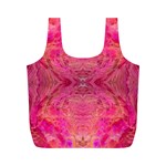 Pink Pour  Full Print Recycle Bag (M)
