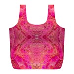 Pink Pour  Full Print Recycle Bag (L)