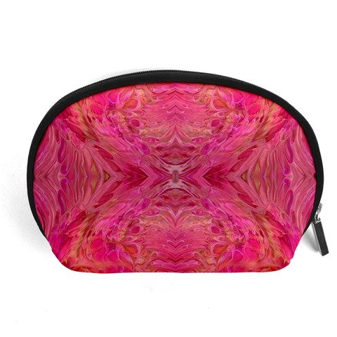 Pink Pour  Accessory Pouch (Large) from ArtsNow.com Front
