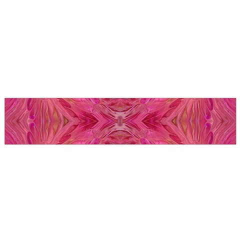 Pink Pour  12 X60  Small Premium Plush Fleece Scarf from ArtsNow.com Front