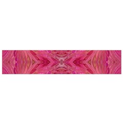 Pink Pour  12 X60  Small Premium Plush Fleece Scarf from ArtsNow.com Back