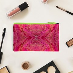 Pink Pour  Cosmetic Bag (XS) from ArtsNow.com Back