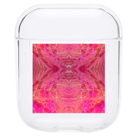 Pink Pour  Hard PC AirPods 1/2 Case from ArtsNow.com Front