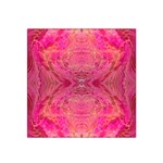 Pink Pour  22  x 22  Satin Bandana Scarf