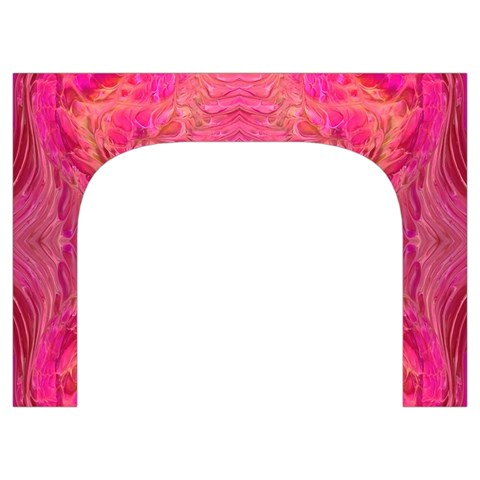 Pink Pour  Toiletries Pouch from ArtsNow.com Front