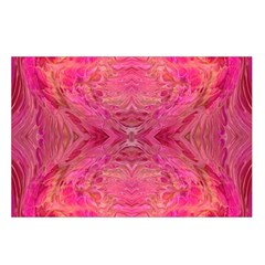 Pink Pour  Waist Pouch (Small) from ArtsNow.com Loop
