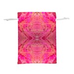 Pink Pour  Lightweight Drawstring Pouch (S)