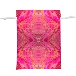 Pink Pour  Lightweight Drawstring Pouch (XL)